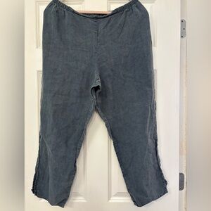 FLAX 100% Linen Pants Lagenlook